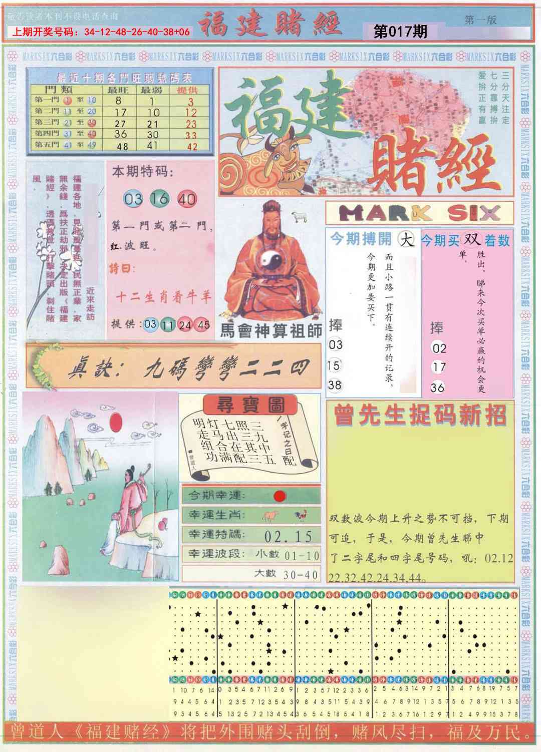 017期福建赌经A[图]