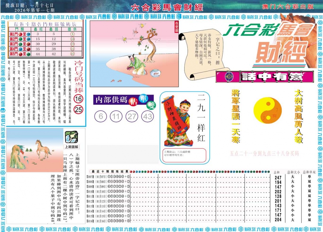 017期马会财经A[图]