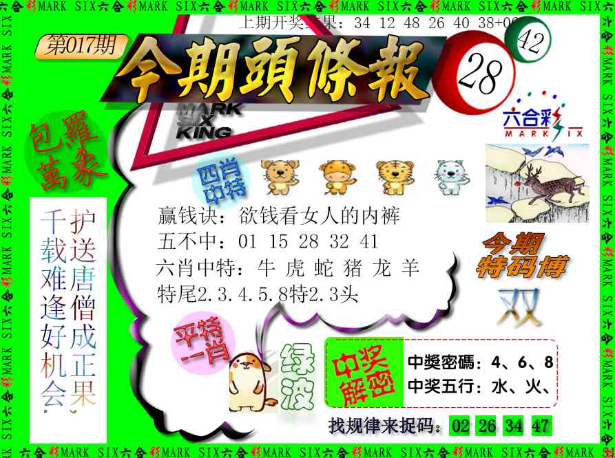 017期今期头条报[图]