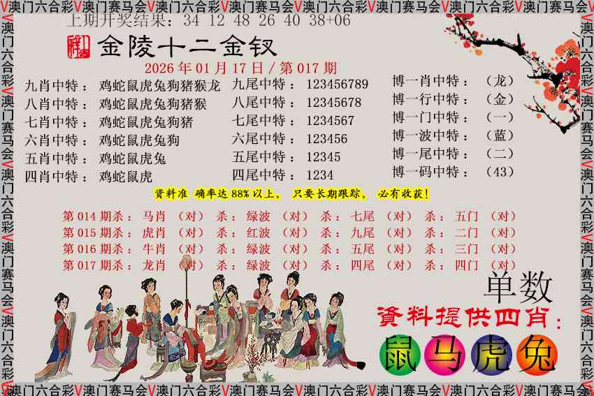 017期金陵十二金钗[图]