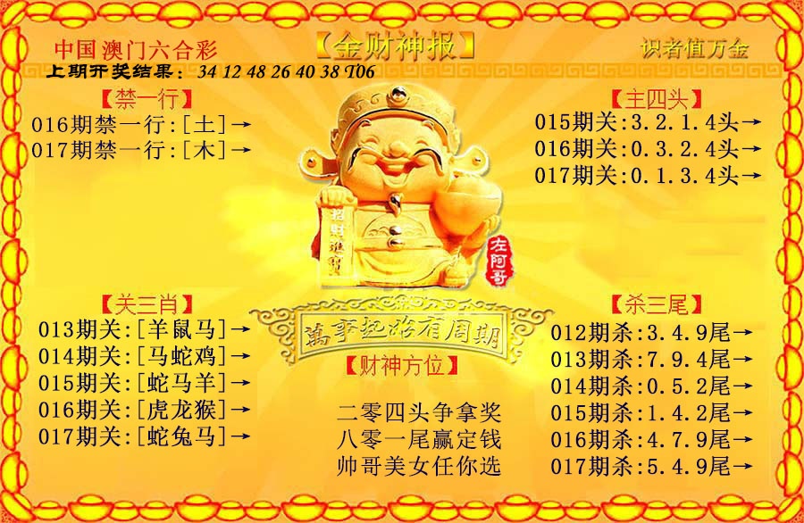017期金财神[图]