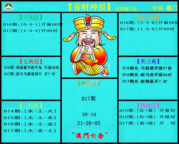 017期青财神[图]