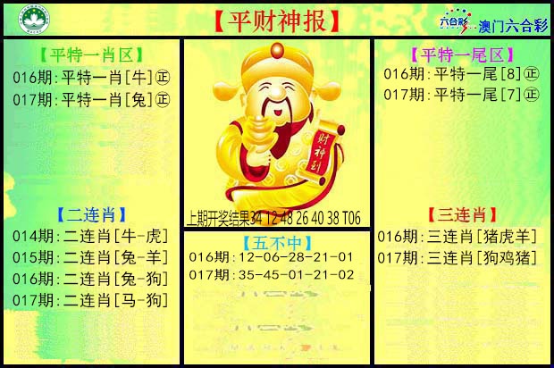 017期平财神[图]