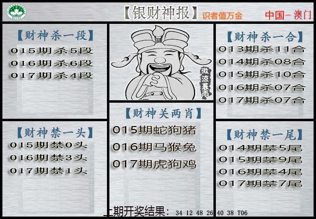 017期银财神[图]