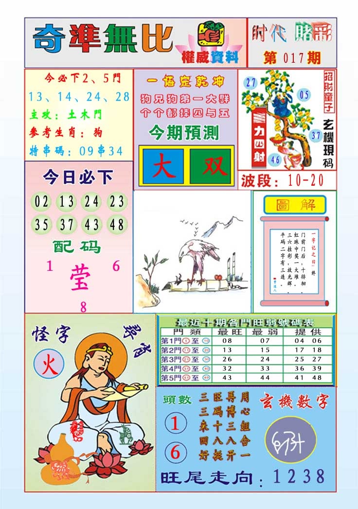 017期奇准无比[图]