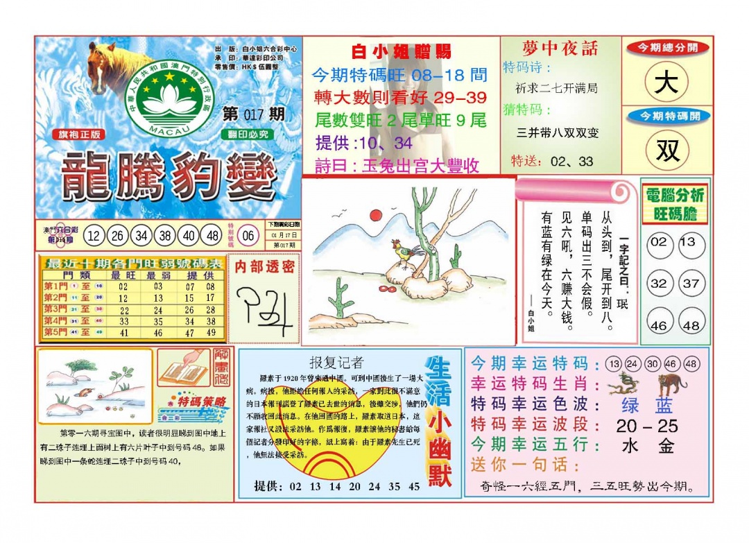 017期龙腾豹变[图]