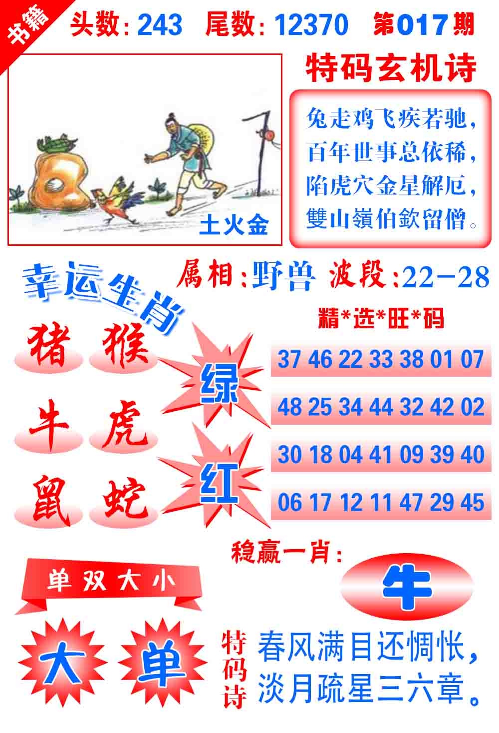 017期澳门铜宝典[图]