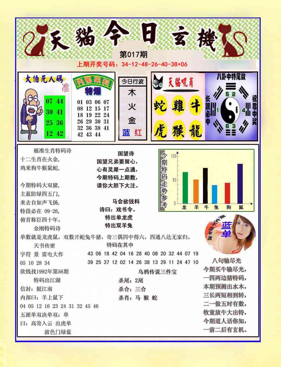 017期今日玄机图A[图]