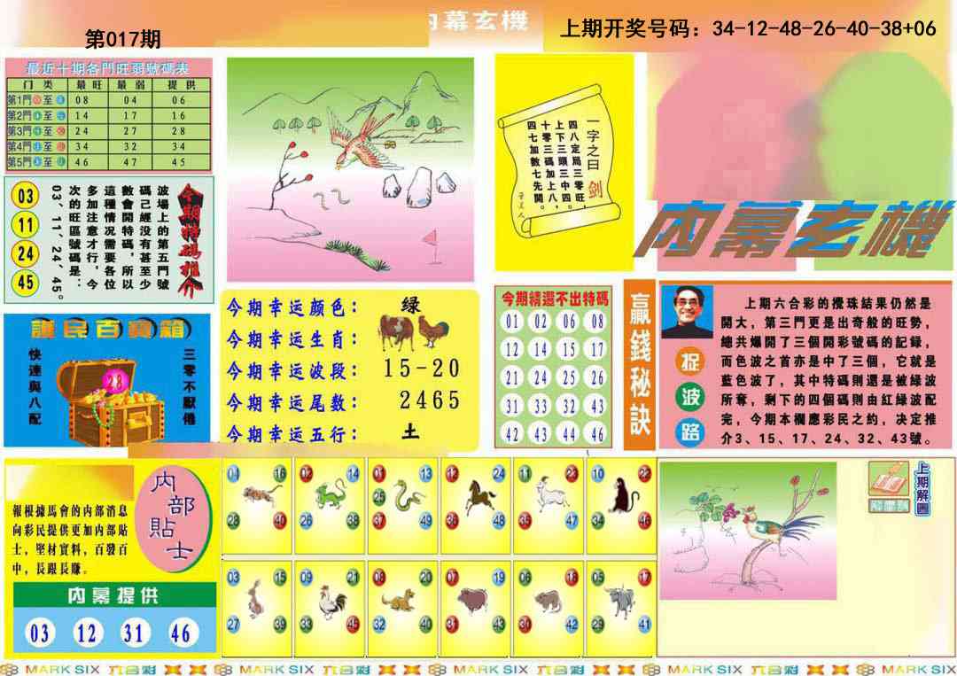 017期九龍内幕A(推荐)[图]