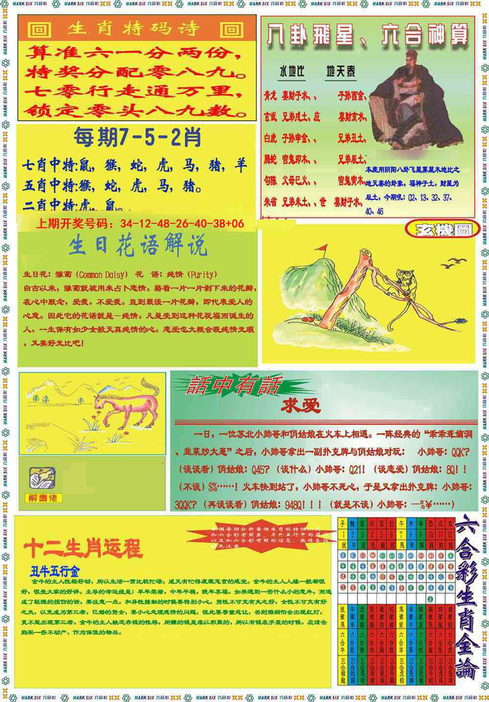 017期九龍马经B(推荐)[图]