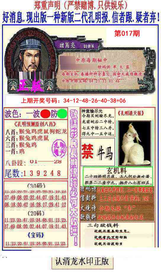 017期另二代孔明报[图]
