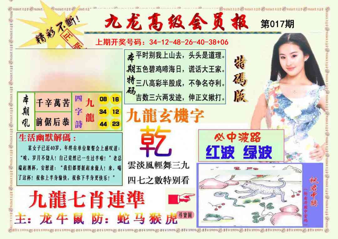 017期九龙高级会员报[图]