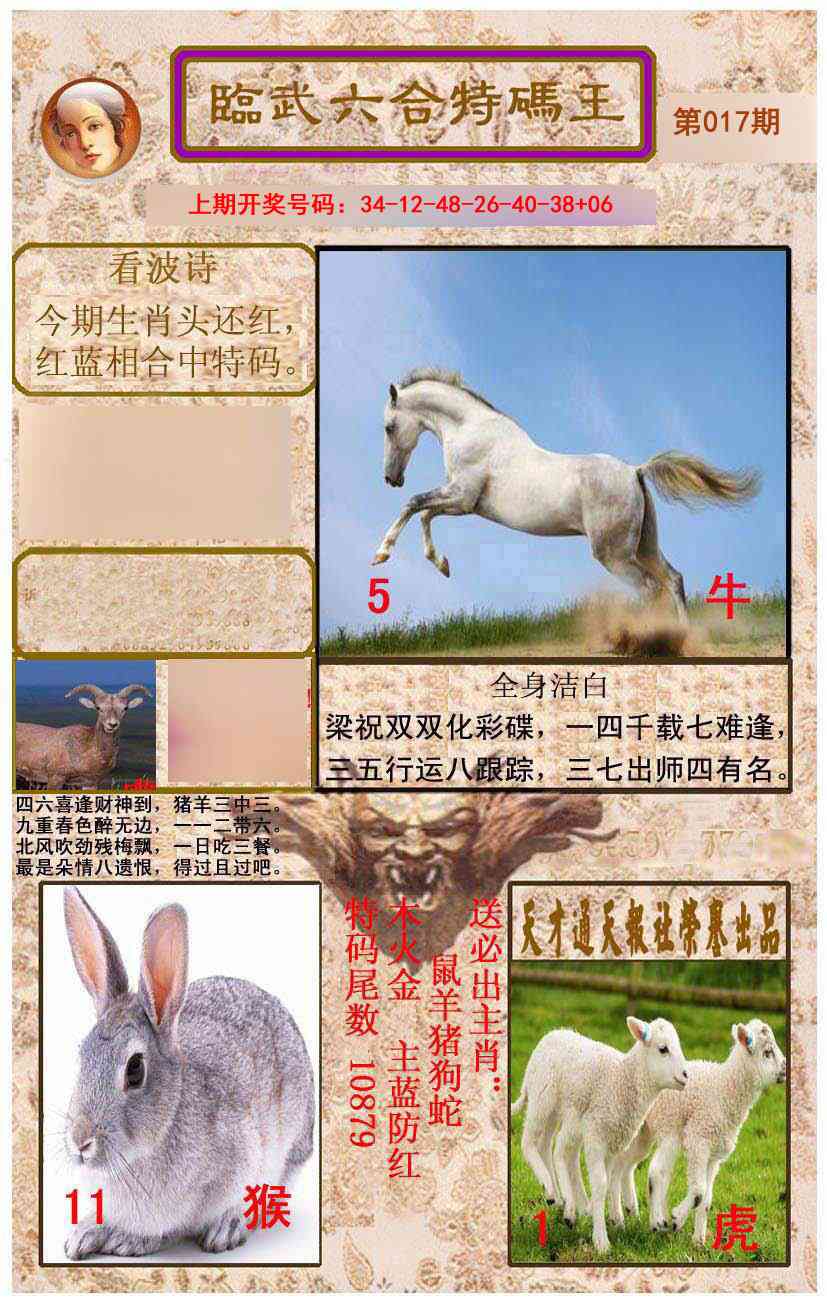 017期临武六合特码王[图]