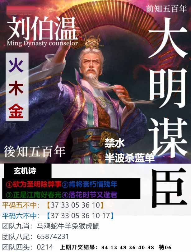 017期大明谋臣[图]